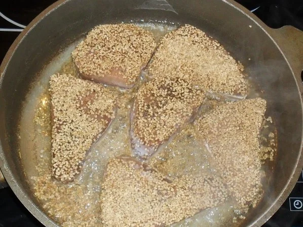 Rezept: Thunfischsteak Bild Nr. 2 Thunfischsteak - Rezept - Bild Nr. 2