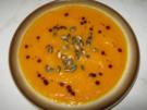 Kürbissuppe mit Ingwer - Rezept