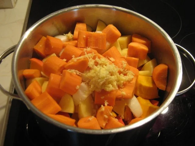 Rezept: Kürbissuppe mit Ingwer Bild Nr. 4 Kürbissuppe mit Ingwer - Rezept - Bild Nr. 4