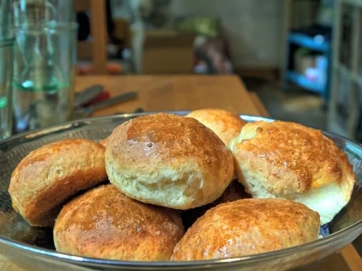 Rezept: Süsse Quarkbrötchen Bild Nr. 8 Süsse Quarkbrötchen - Rezept - Bild Nr. 8