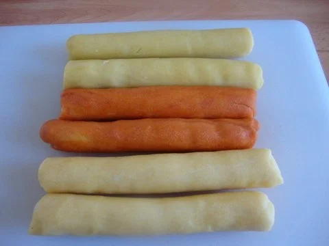 Grießgnocchisuppe mit 3 erlei Nockerln - Rezept - Bild Nr. 8