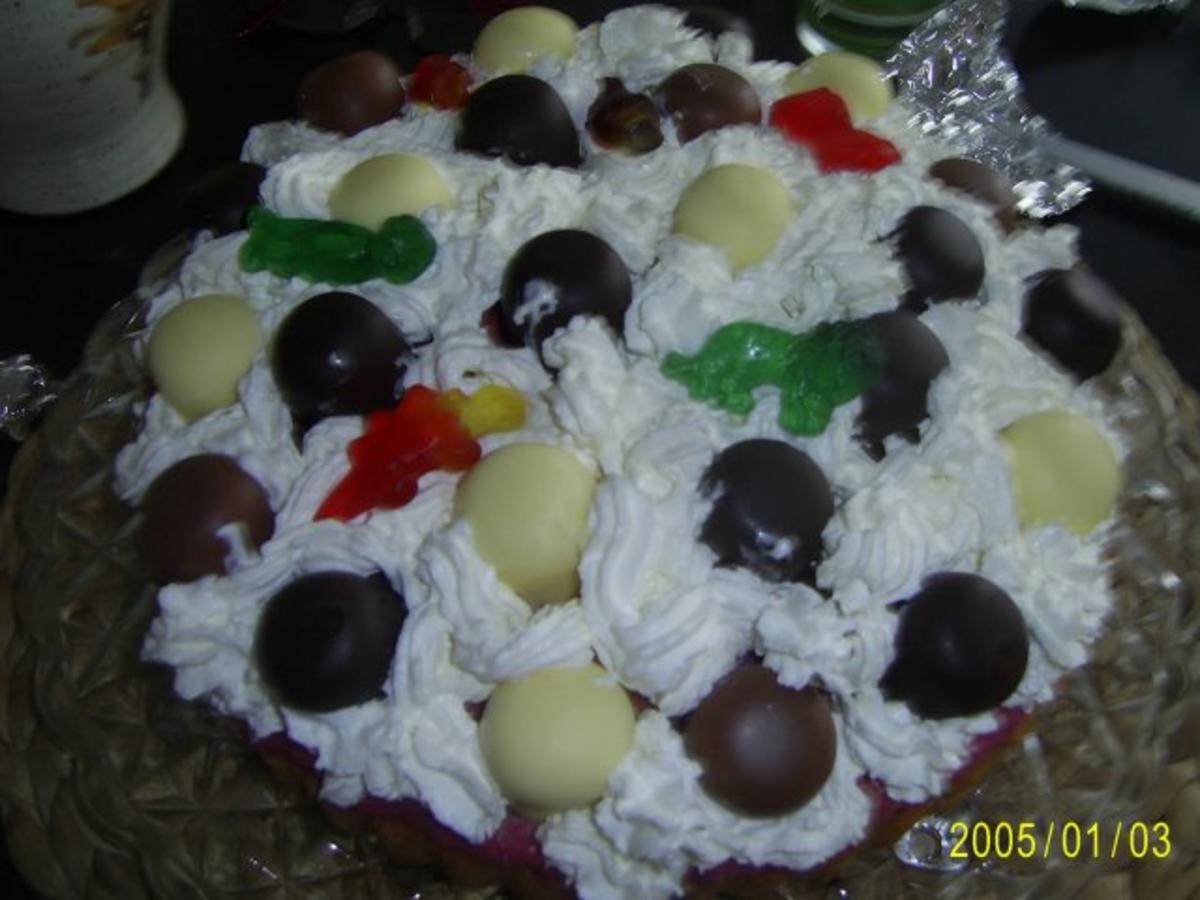 Bilder für Kuchen: Schokokuss-Torte für das Kinderfest - Rezept