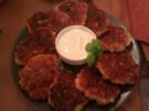 Maisküchlein mit Quarkdipp - Rezept