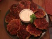 Maisküchlein mit Quarkdipp - Rezept