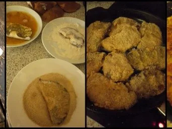 Steinpilz-Schnitzel und Steinpilz-Stampfkartoffeln - Rezept - Bild Nr. 3