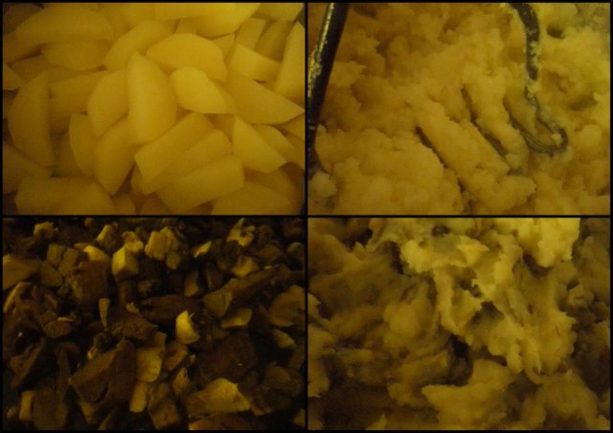Steinpilz-Schnitzel und Steinpilz-Stampfkartoffeln - Rezept - Bild Nr. 2