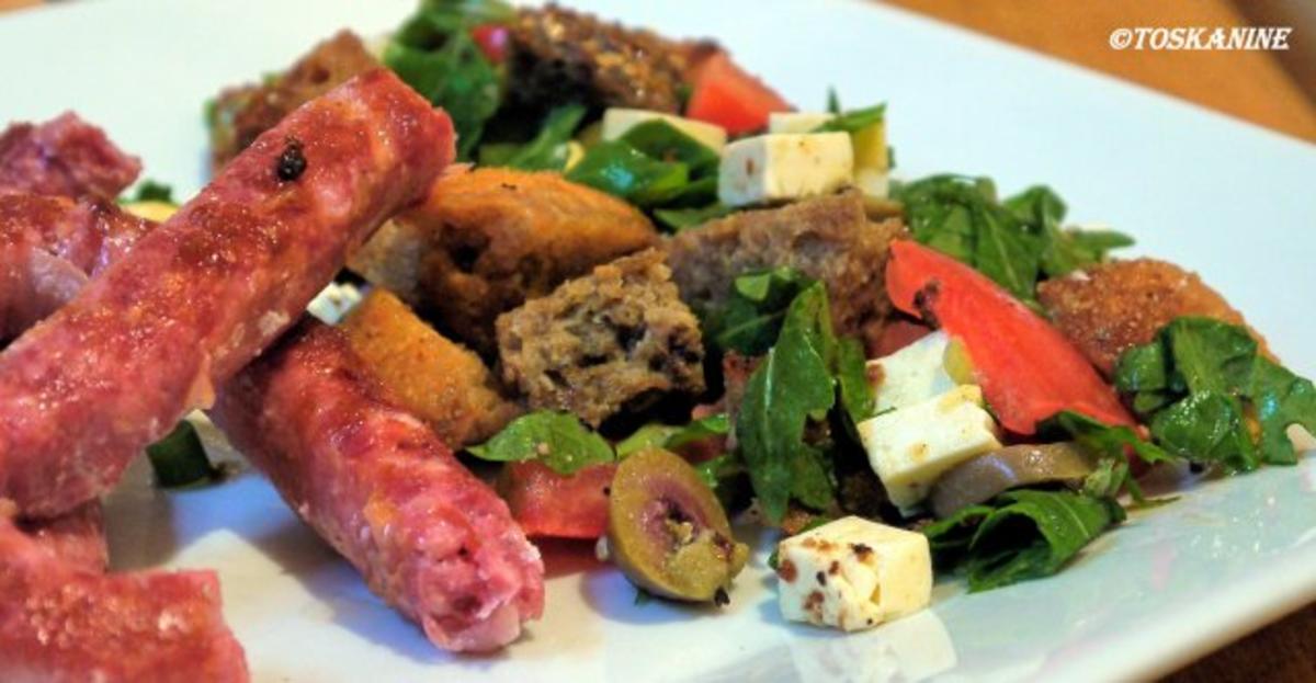 Kernige Panzanella mit Salsiccia Fresca - Rezept - Bild Nr. 14