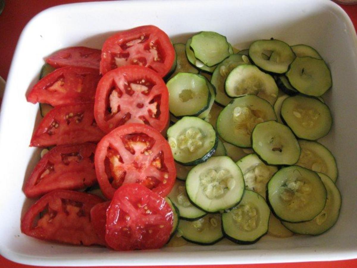 Auflauf mit Kartoffel Zucchini und Tomaten Vegetarisch - Rezept - Bild Nr. 8