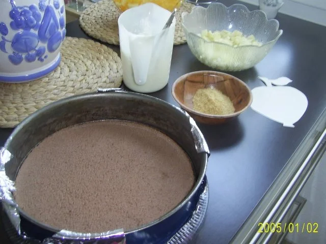 Rezept: Kuchen: Festliche Apfel-Sahne-Torte Bild Nr. 3 Kuchen: Festliche Apfel-Sahne-Torte - Rezept - Bild Nr. 3