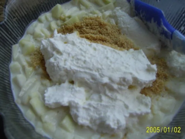 Rezept: Kuchen: Festliche Apfel-Sahne-Torte Bild Nr. 4 Kuchen: Festliche Apfel-Sahne-Torte - Rezept - Bild Nr. 4