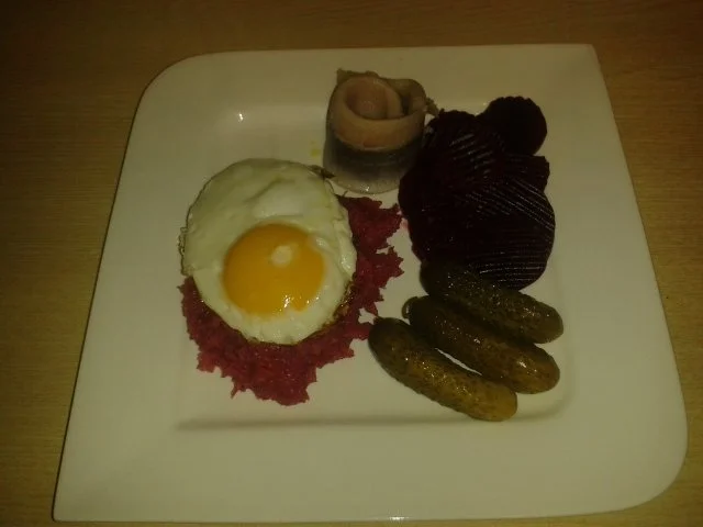 Labskaus ala Agapanthus - Rezept