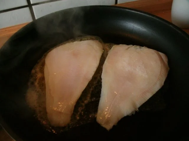 gedünstetes Schollenfilet  in grüner Currysauce - Rezept - Bild Nr. 5