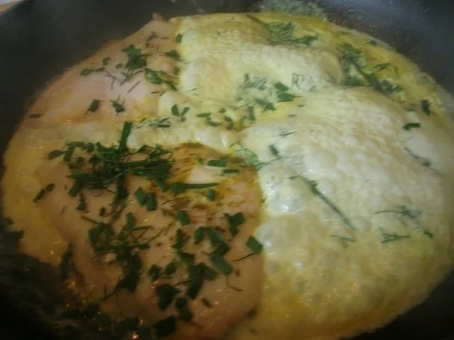 gedünstetes Schollenfilet  in grüner Currysauce - Rezept - Bild Nr. 8