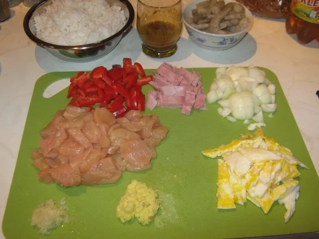 Nasi Goreng, im 1986er Stil, ohne Sojasauce, mit Safran - Rezept - Bild Nr. 3