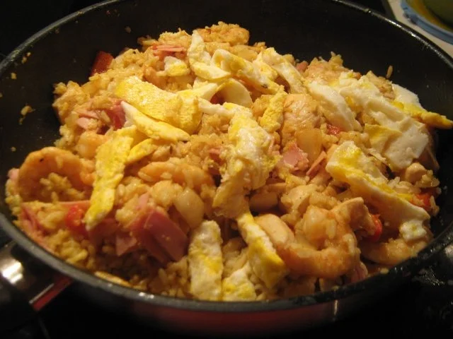 Nasi Goreng, im 1986er Stil, ohne Sojasauce, mit Safran - Rezept - Bild Nr. 6