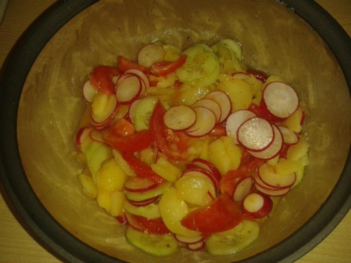 Sommerlicher Kartoffelsalat - Rezept - Bild Nr. 5