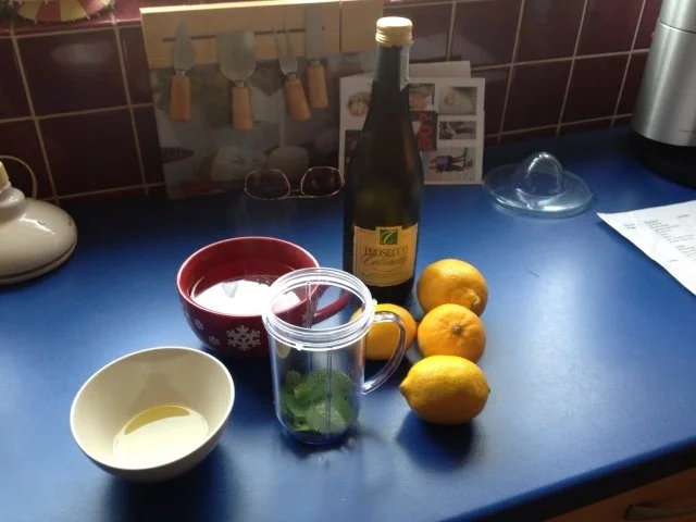 Zitronensorbet - Rezept