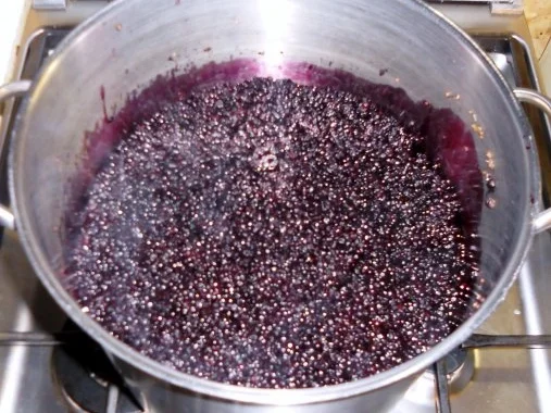 Rezept: "Oma - Friede`s" Holunder - Brombeersaft. Ein kerngesunder Wintervorrat. (Rzpt. um 1930) Bild Nr. 9 "Oma - Friede`s" Holunder - Brombeersaft. Ein kerngesunder Wintervorrat. (Rzpt. um 1930) - Rezept - Bild Nr. 9