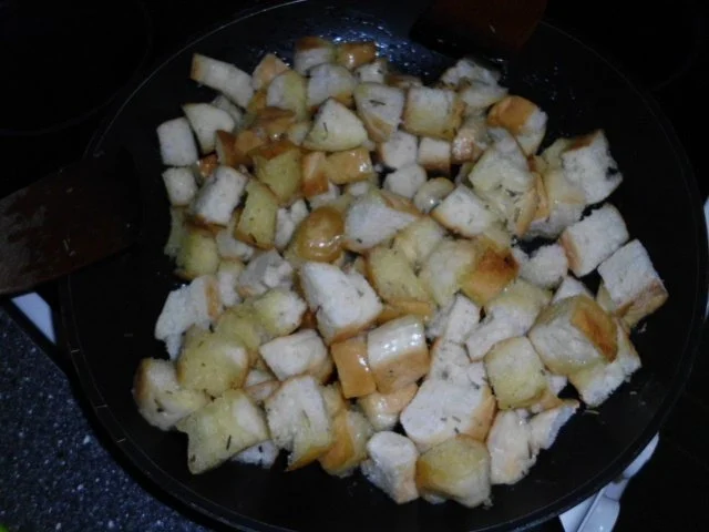 Gefülltes Hähnchenbrustfilet mit einem speziellen Salat (das Fleisch wird zur Nebensache) - Rezept - Bild Nr. 7