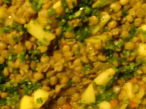 Rezept: Salat : Lauwarmer Asia Linsensalat Bild Nr. 2 Salat : Lauwarmer Asia Linsensalat - Rezept - Bild Nr. 2