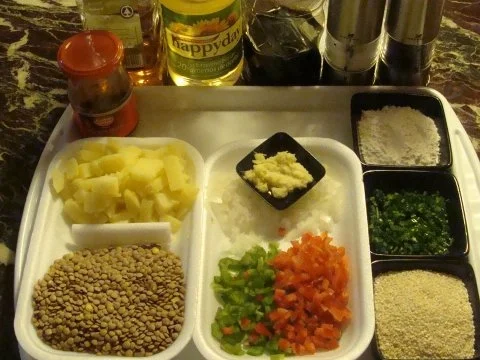 Rezept: Salat : Lauwarmer Asia Linsensalat Bild Nr. 4 Salat : Lauwarmer Asia Linsensalat - Rezept - Bild Nr. 4