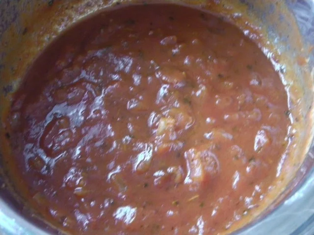 Eckhard`sche Eisenherren Soße: Tomatensoße-Paprikasoße - Rezept - Bild Nr. 3