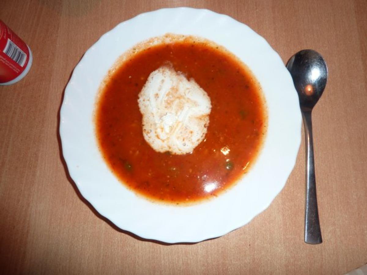 Suppen: Würzig-scharfe Tomatensuppe - Rezept - Bild Nr. 9