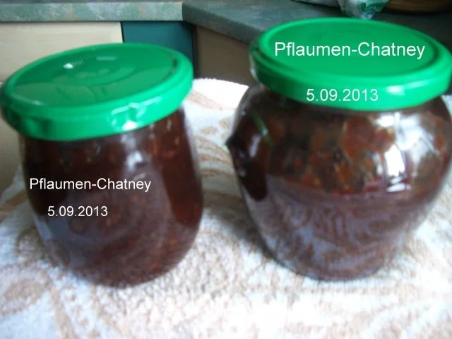 Pflaumen - Chatney - Rezept