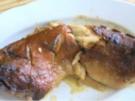Schwein: Spanferkelrücken auf Sauerkraut - Rezept