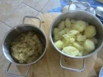 Rezept: Schwein: Spanferkelrücken auf Sauerkraut Bild Nr. 2 Schwein: Spanferkelrücken auf Sauerkraut - Rezept - Bild Nr. 2