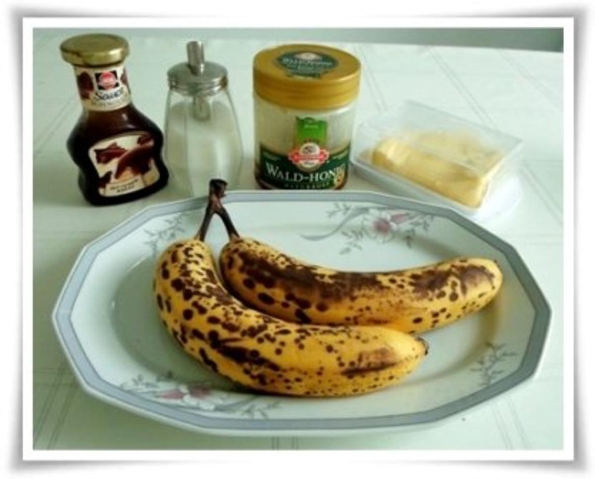 Pfannkuchen mit gebratener Banane gefüllt - Rezept - Bild Nr. 2