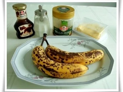 Rezept: Pfannkuchen mit gebratener Banane gefüllt Bild Nr. 2 Pfannkuchen mit gebratener Banane gefüllt - Rezept - Bild Nr. 2