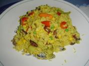 Scharfe Reispfanne - Rezept