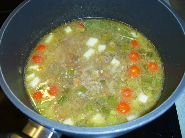 Chinesische Glasnudelsuppe mit Pfifferlingen und Sago - Rezept - Bild Nr. 2