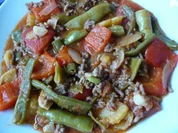 Grüne Bohnen - Topf - Rezept