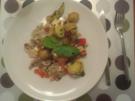 Chicoree mit ueberbackenen Fetakäse - Rezept