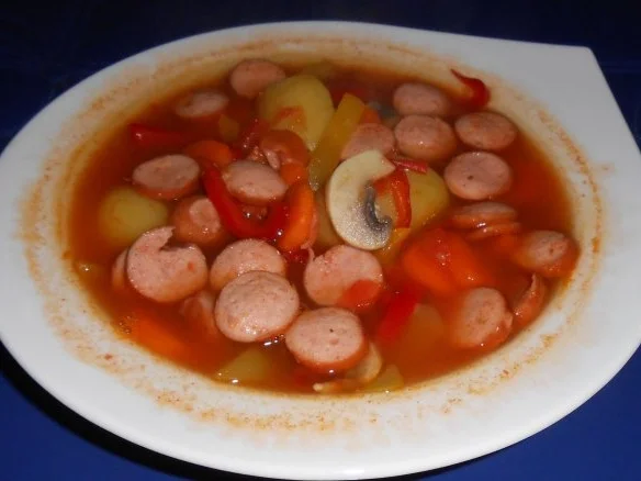 Schnelle Gemüsesuppe - Rezept