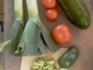 Nudelsalat mit gebratenem Gemüse - Variante 2 - Rezept