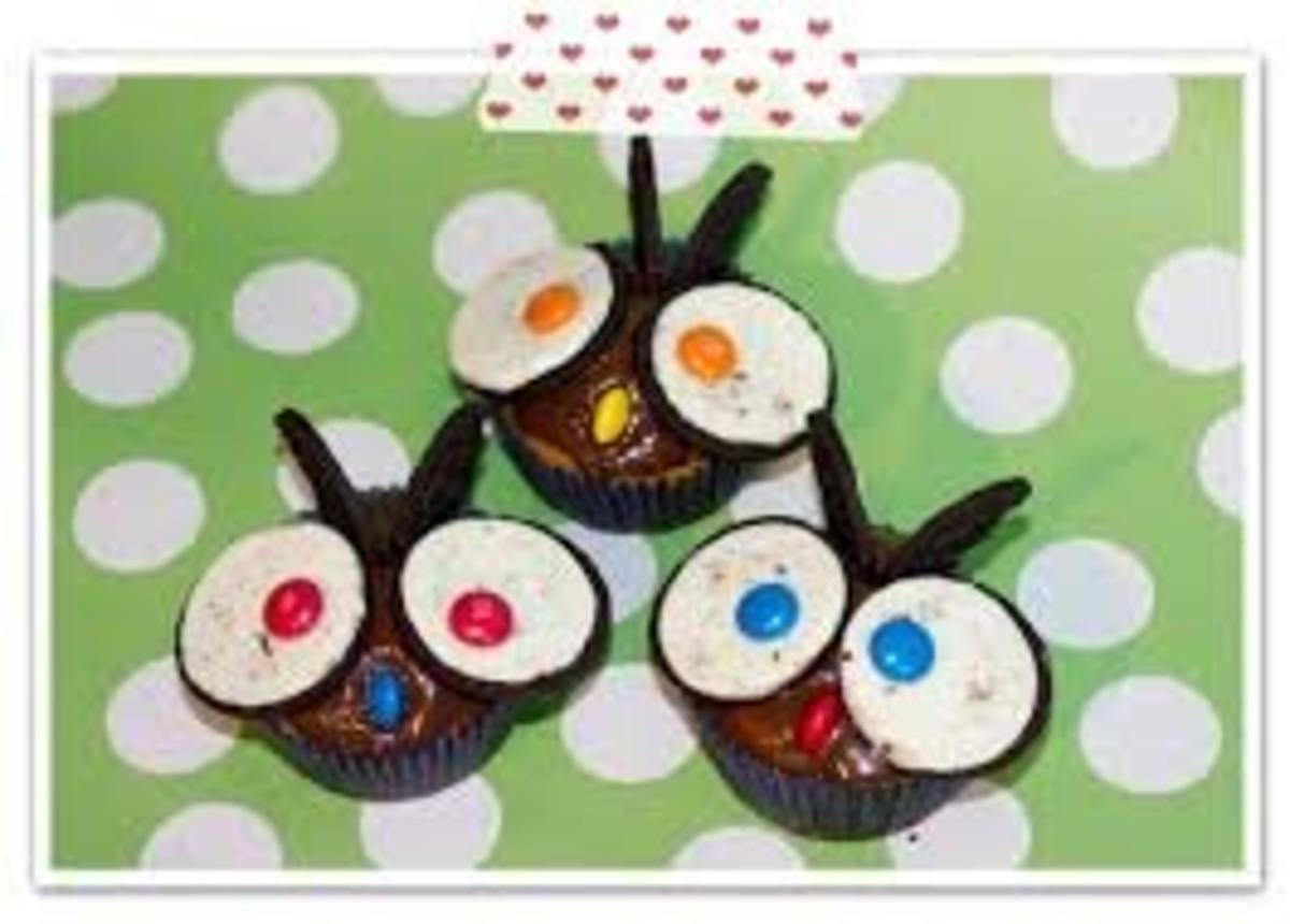 Bilder für Eulen-Muffins Rezept