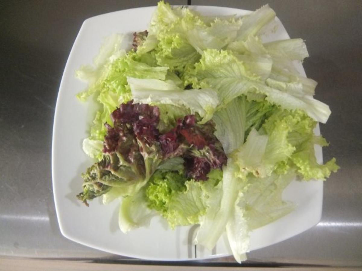 gemischter Salat mit Sardinen und Thunfisch - Rezept - Bild Nr. 4