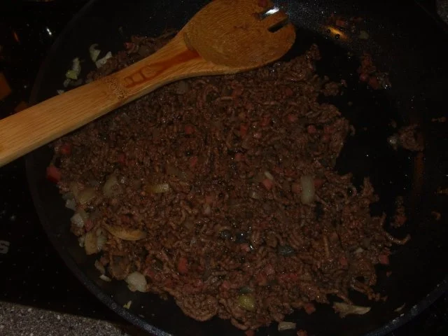 Rezept: Wirsinggemüse mit Hackfleisch Bild Nr. 3 Wirsinggemüse mit Hackfleisch - Rezept - Bild Nr. 3