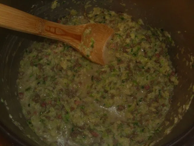 Rezept: Wirsinggemüse mit Hackfleisch Bild Nr. 4 Wirsinggemüse mit Hackfleisch - Rezept - Bild Nr. 4