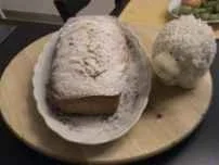 Kuchen: Sandkuchen mit Rosinen - Rezept