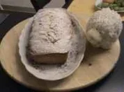 Kuchen: Sandkuchen mit Rosinen - Rezept