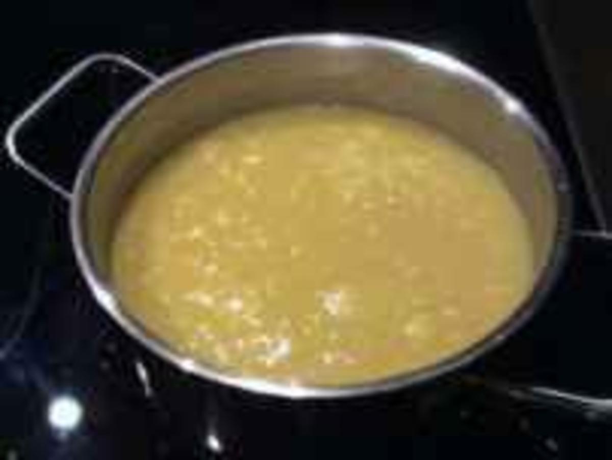 Suppen & Eintöpfe: Kartoffelcreme mit Garnelen - Rezept - Bild Nr. 3