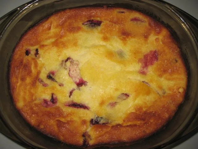 Quarkauflauf mit Zwetschgen - Rezept