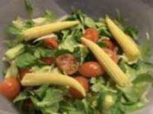 Schwein: Kasseler mit buntem Salat - Rezept