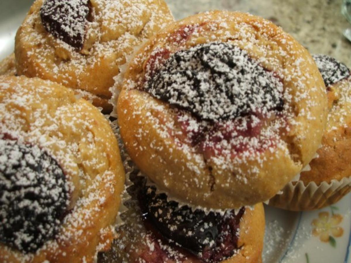 Backen: Powidl-Muffins - Rezept