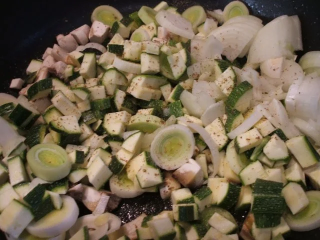 Auflauf: Vegetarischer Auflauf mit Mozzarella-Streusel - Rezept - Bild Nr. 3