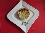 Vorspeise:Ziegenkäse- Quiche mit Minze - Rezept